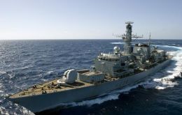 <i>HMS Iron Duke</i> returns from successful Atlantic deployment